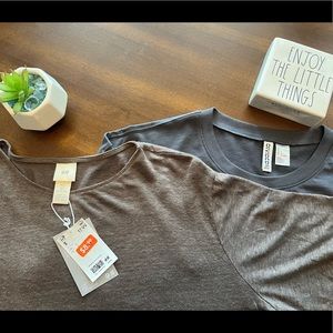 Two H&M Large tees